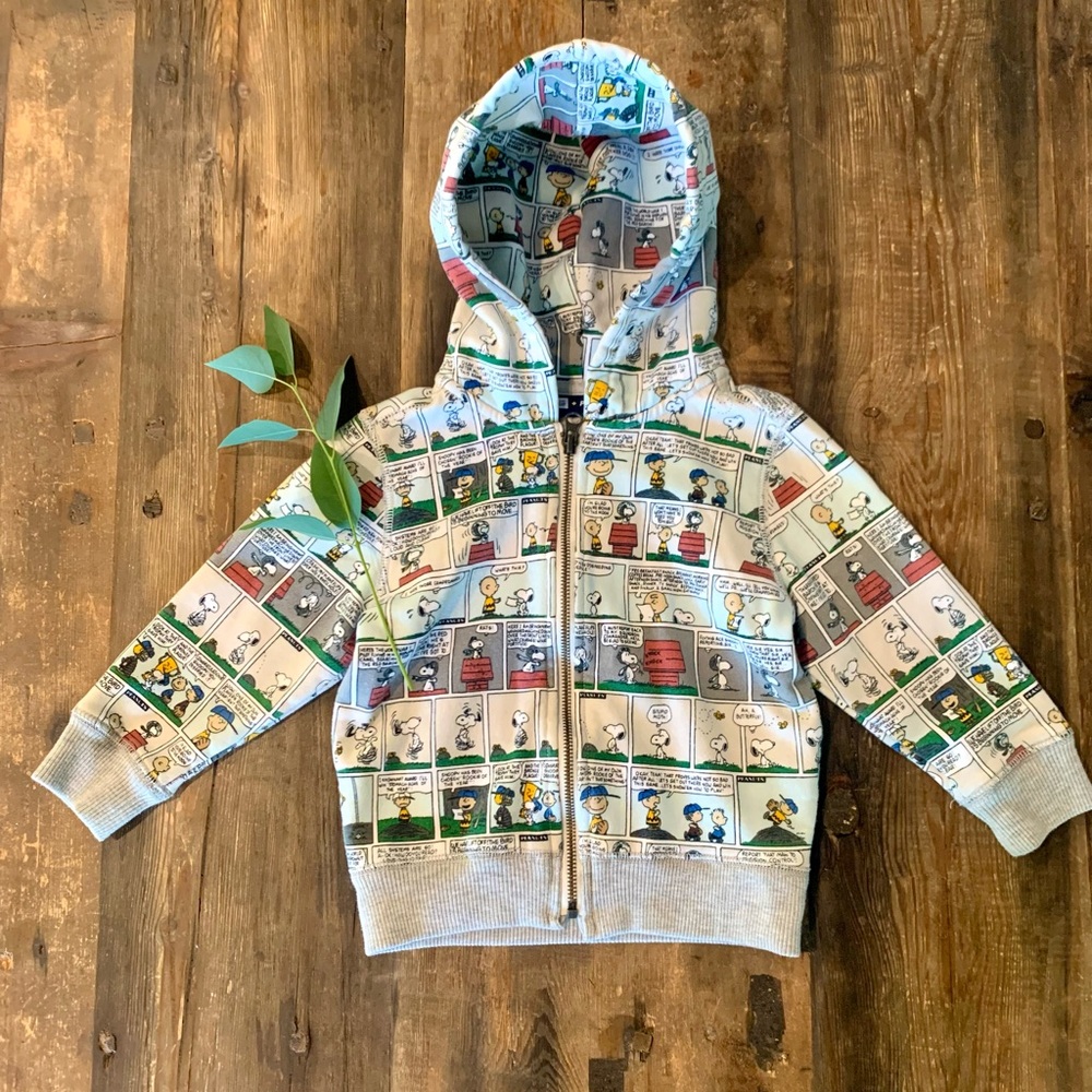 Baby Gap Peanuts Zip Hoodie